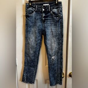 Vervet Classic Blue Straight Leg Jeans